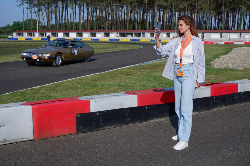 Neneh at work during the Tulpenrallye 2024